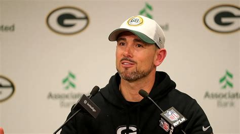 Green Bay head coach Matt LaFleur just signed a new player...