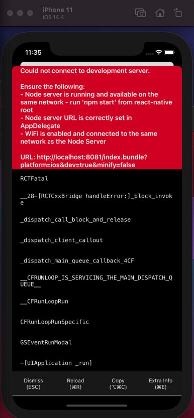 Android React Native Metro Infinite Reload Stack Overflow