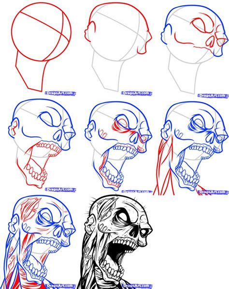 Scary Drawings Step By Step