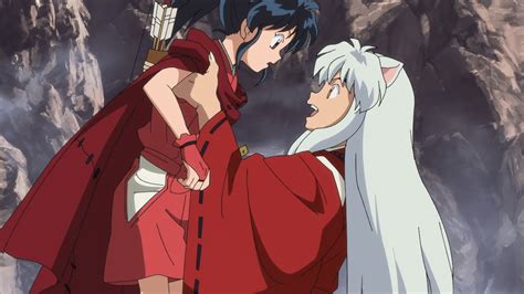 Inuyasha Meets Moroha English Dub Inuyasha And Morohas Renuion Cute