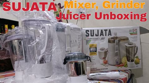 Sujata Powermatic Plus Watts Juicer Mixer Grinder Unboxing Youtube