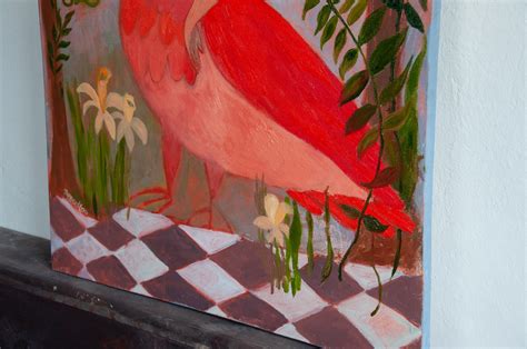 Dasha Pogodina Sirens Art Modern Woman Nude Bird Woman Canvas Oil Garden Guards X Cm