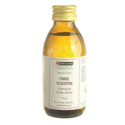 Etanol 70%, 100 mL | akcijska cena | Moja-lekarna.com | Spletna lekarna