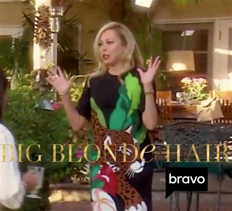 Sutton Strackes Leopard Applique Dress Applique Dress Big Blonde Hair Fashion Tv