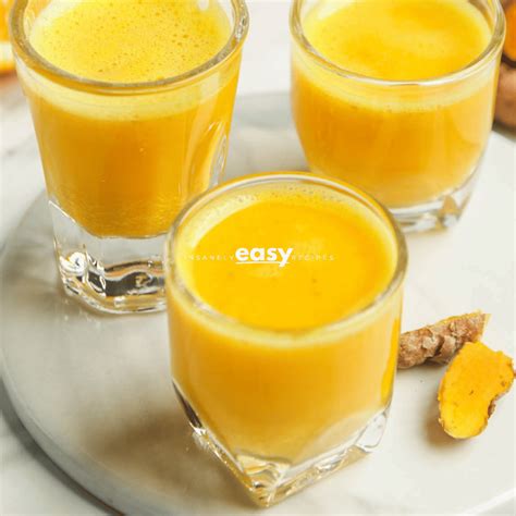 Ginger Turmeric Shot Insanely Easy Recipes