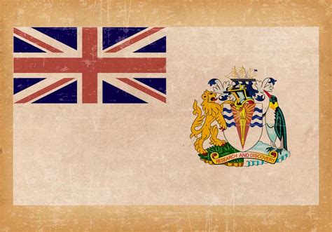 British Antarctic Territory Grunge Flag 145483 Vector Art at Vecteezy