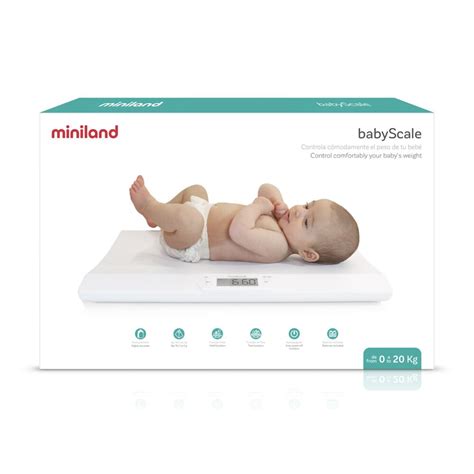 Весы Miniland детские BabyScale купить по цене 13737 ₽ в интернет ...