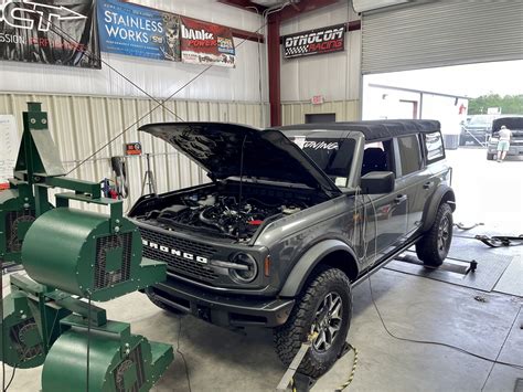 Dyno Results Heres How Much Horsepower The 27 Liter 2021 Ford Bronco