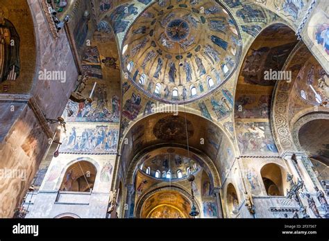 Interior View Saint Marks Basilica Hi Res Stock Photography And Images