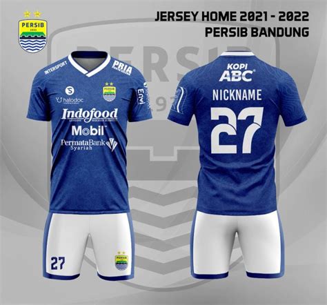 JERSEY HOME PERSIB BANDUNG 2021 2022 GRATIS NAMA DAN NO PUNGGUNG