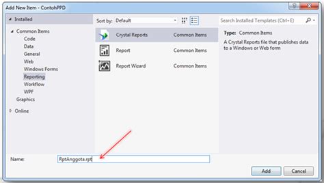 Cara Membuat Laporan Crystal Report Dengan Parameter Dan Query LIKE VB