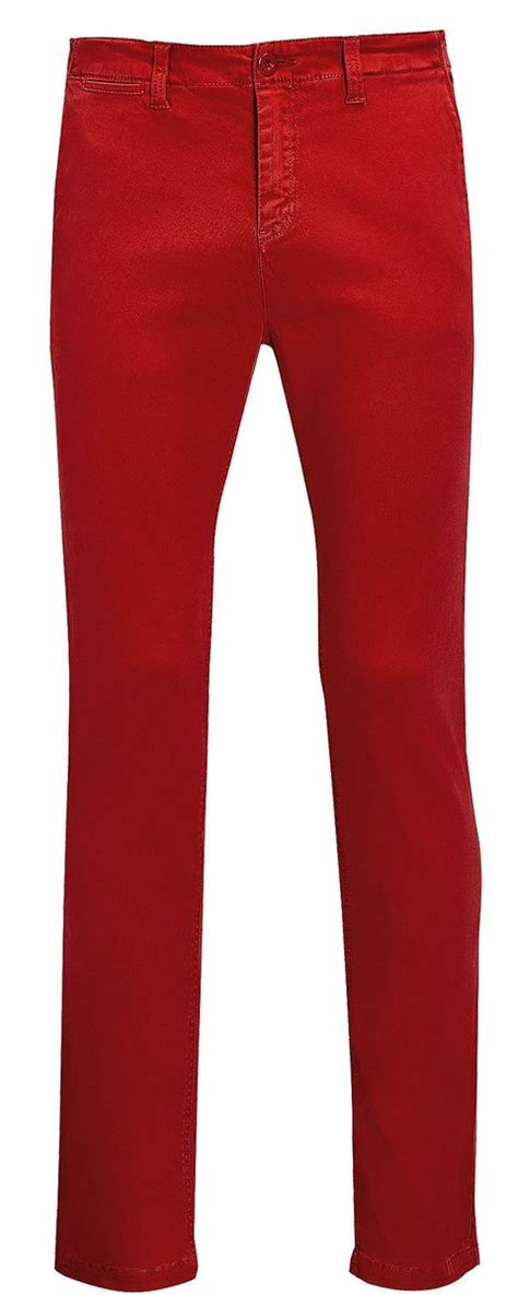Pantalon Toile Twill Stretch Pour Homme