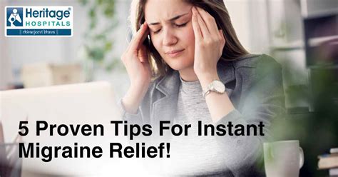 Proven 5 Tips For Instant Migraine Relief Migraine Pain
