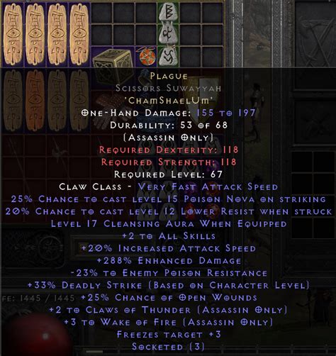 Goodly Plague Claw Topic D2jsp