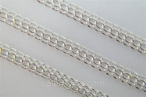 Серебряная цепочка плетение Кардинал - купить по лучшей цене в Броварах ...