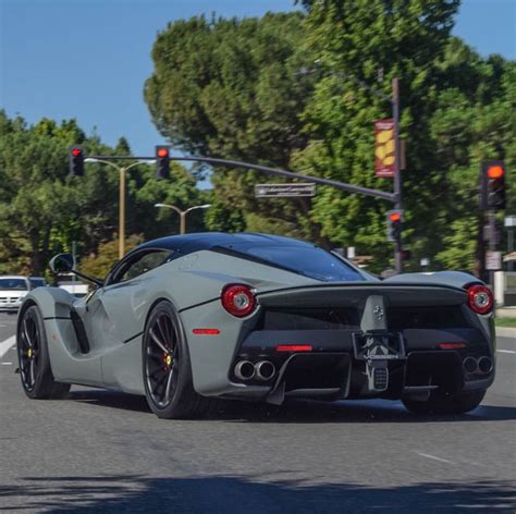 Ferrari LaFerrari Painted In Grigio Medio W Vossen VPS 305 Wheels