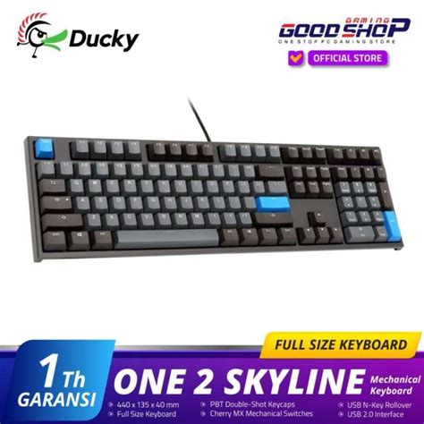 Promo Ducky One 2 Skyline Gaming Keyboard Diskon 9 Di Seller SAFKA