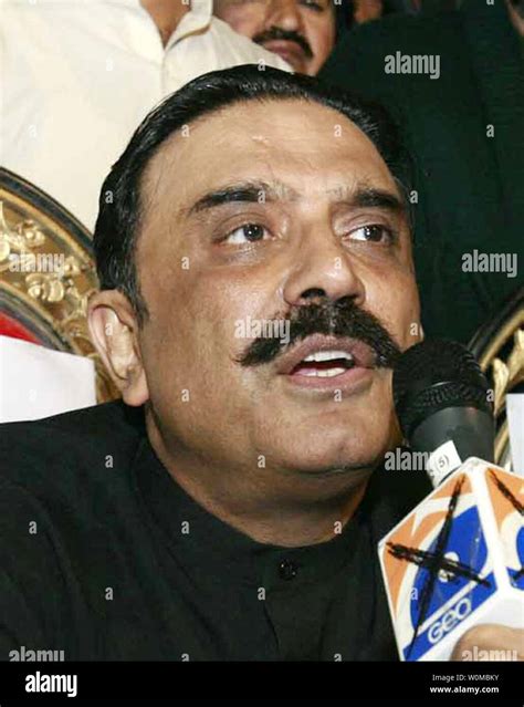 Asif Ali Zardari Husband Of Slain Opposition Leader Benazir Bhutto