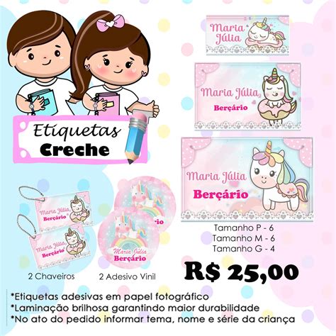 Etiquetas Creche
