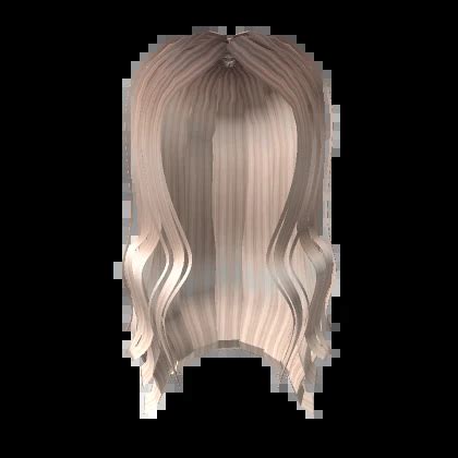 Blonde Flowy Hair Roblox Item Rolimon S