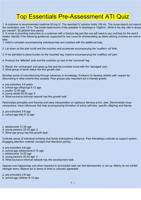 ATI Capstone Fundamentals Quiz: Shocking Results Await! - Truth or Fiction