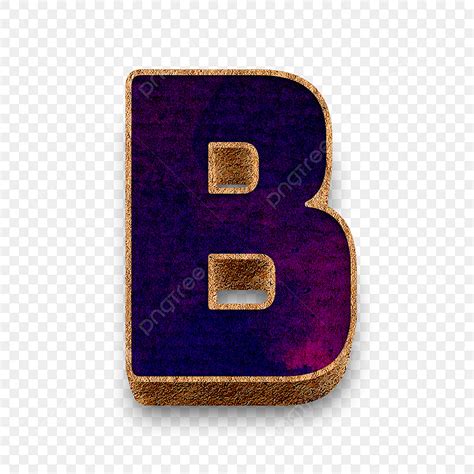 Letter B Clipart Transparent PNG Hd, Letter B Cork Transparent