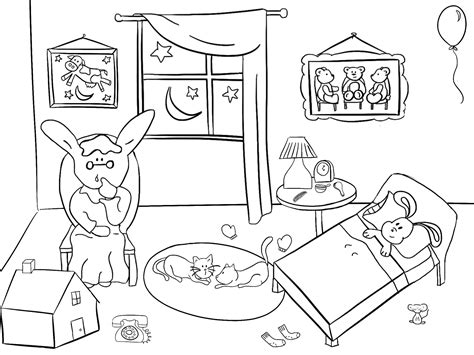 Good Night Gorilla Coloring Pages Coloring Pages