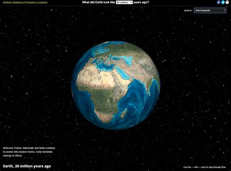 Ancient Earth Globe