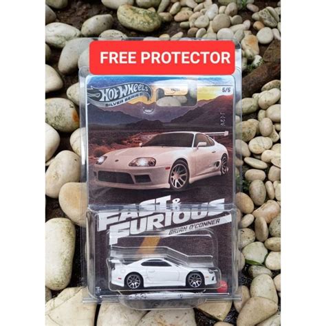 Jual Hot Wheels Toyota Supra Putih Fast Furious Brian O Conner FREE PROTECTOR Shopee