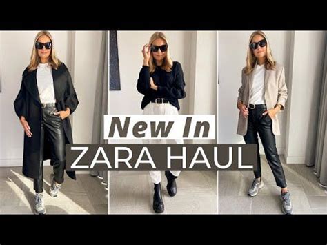 ZARA HAUL TRY ON NEW IN PIECES FOR AUTUMN ZARA HAUL OCTOBER 2020