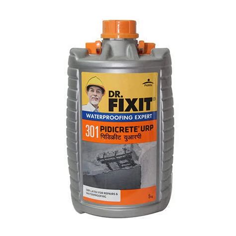 Dr Fixit Pidicrete Urp Waterproofing Chemical Packaging Size