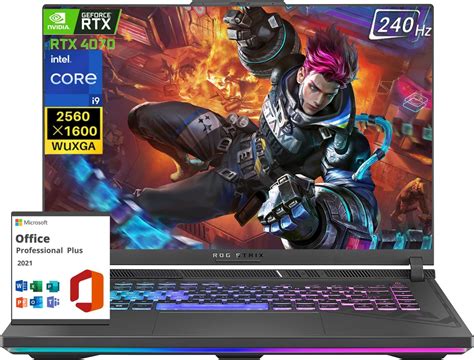 Amazon.com: ASUS 2024 ROG Strix G16 Gaming Laptop, Intel 24-Core i9 ...