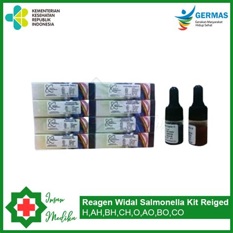 Jual Reagen Widal 1 Set Reiged Diagnostic Shopee Indonesia