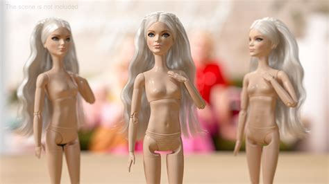 Nude Barbie Doll Model TurboSquid
