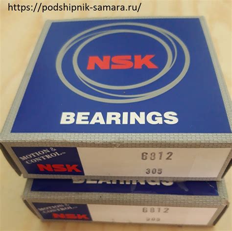 Подшипник 6812 NSK | Подшипник-Самара