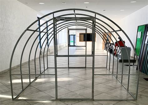 Теплица "Дачница Оптима Усиленная" длина 4 метра с поликарбонатом ...