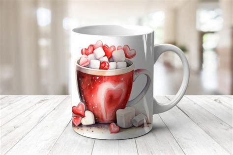 Red Hot Chocolate Mug Graphic By R Ray Design Creative Fabrica