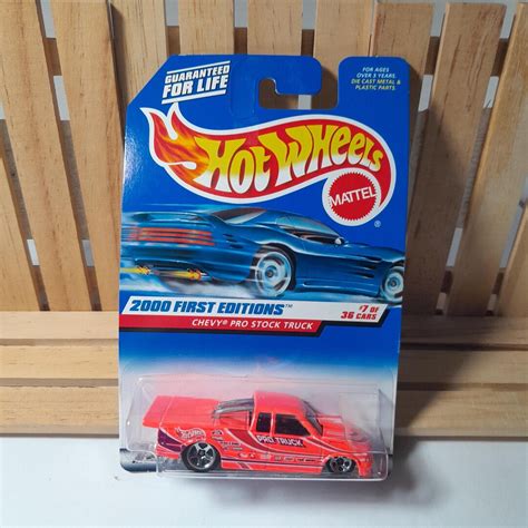 Chevy Pro Stock Truck Hot Wheels Car Toy Sealed Package Etsy