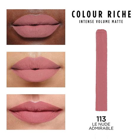 L Oreal Paris Colour Riche Intense Volume Matte Lipstick Le Nude