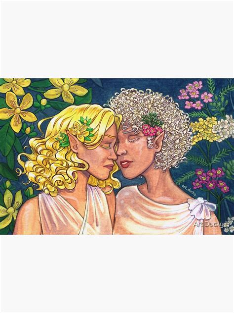 Gay Fairies Sticker For Sale By Schwebs Redbubble