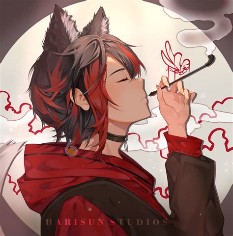 Artstation Fanart Nekomimi Boy