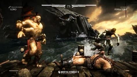 Mortal Kombat X Goro Vs Ferratorr Gameplay Video Dailymotion