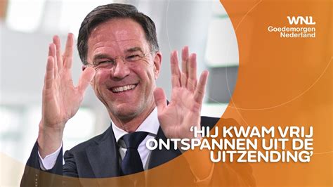 Premier Mark Rutte Domineert Tijdens Tweede Bezoek Aan Vandaag Inside