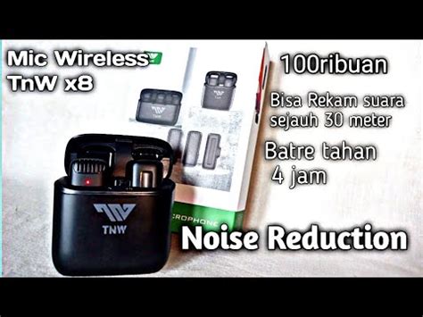 Review Jujur Mic Wireless TNW X8 YouTube