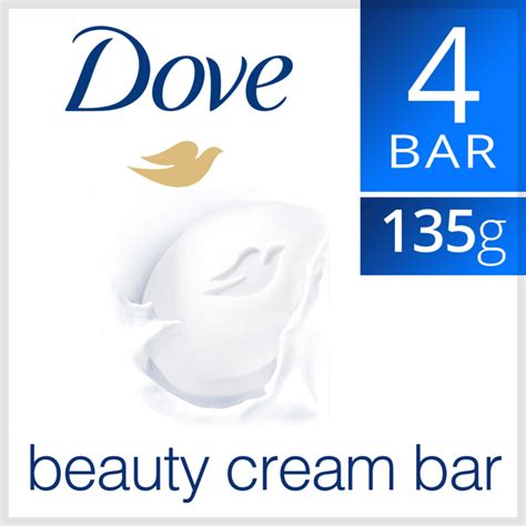 Dove Beauty Cream Bar White 4 X 135g Online At Best Price Bath Soaps