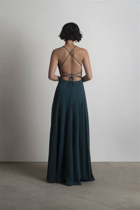 Lace Up Back Dress