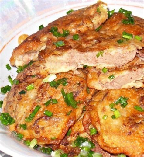 Куриная печень в сметанно-чесночном кляре Ингредиенты: Печень куриная ...