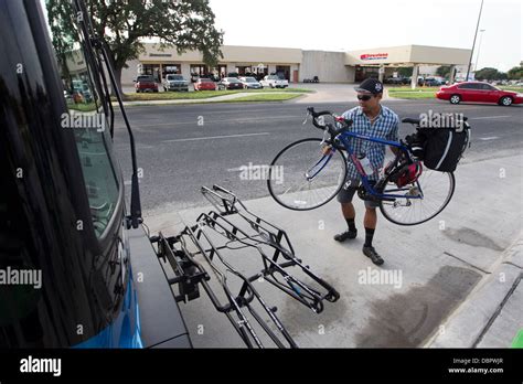 Bike Rack Bus Hi Res Stock Photography And Images Alamy