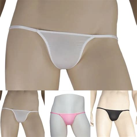 SOUS VÊTEMENTS HOMMES SOLIDES Jockstrap slips culotte G String bikini respirant EUR