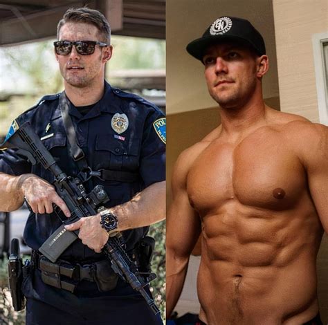 Uniform On Uniform Off Muscularpoliceofficers On Tumblr